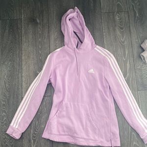 This is an adidas hoodie size medium but also fits a small!